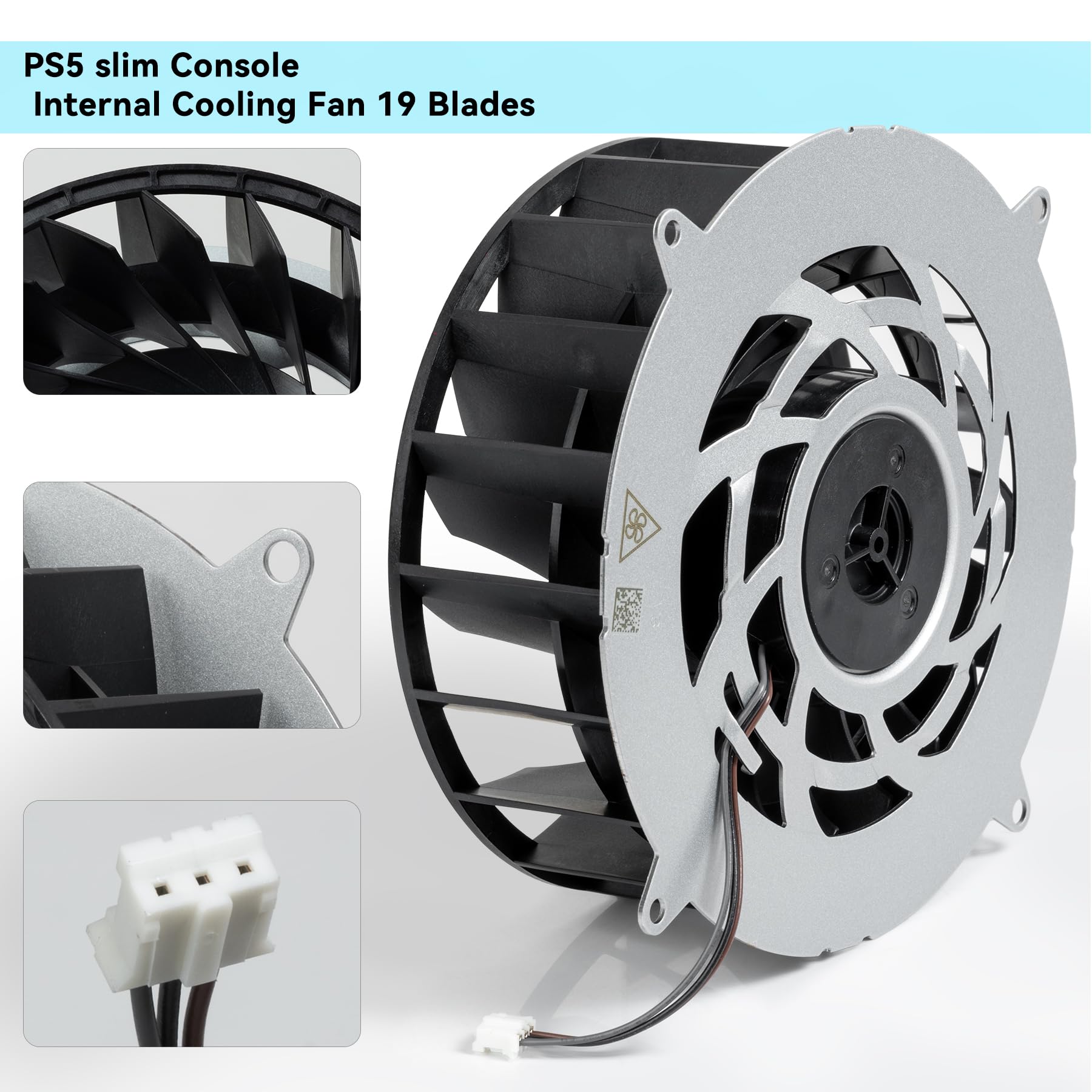 Ventola di raffreddamento interna di ricambio per console Playstation 5 ps5 slim