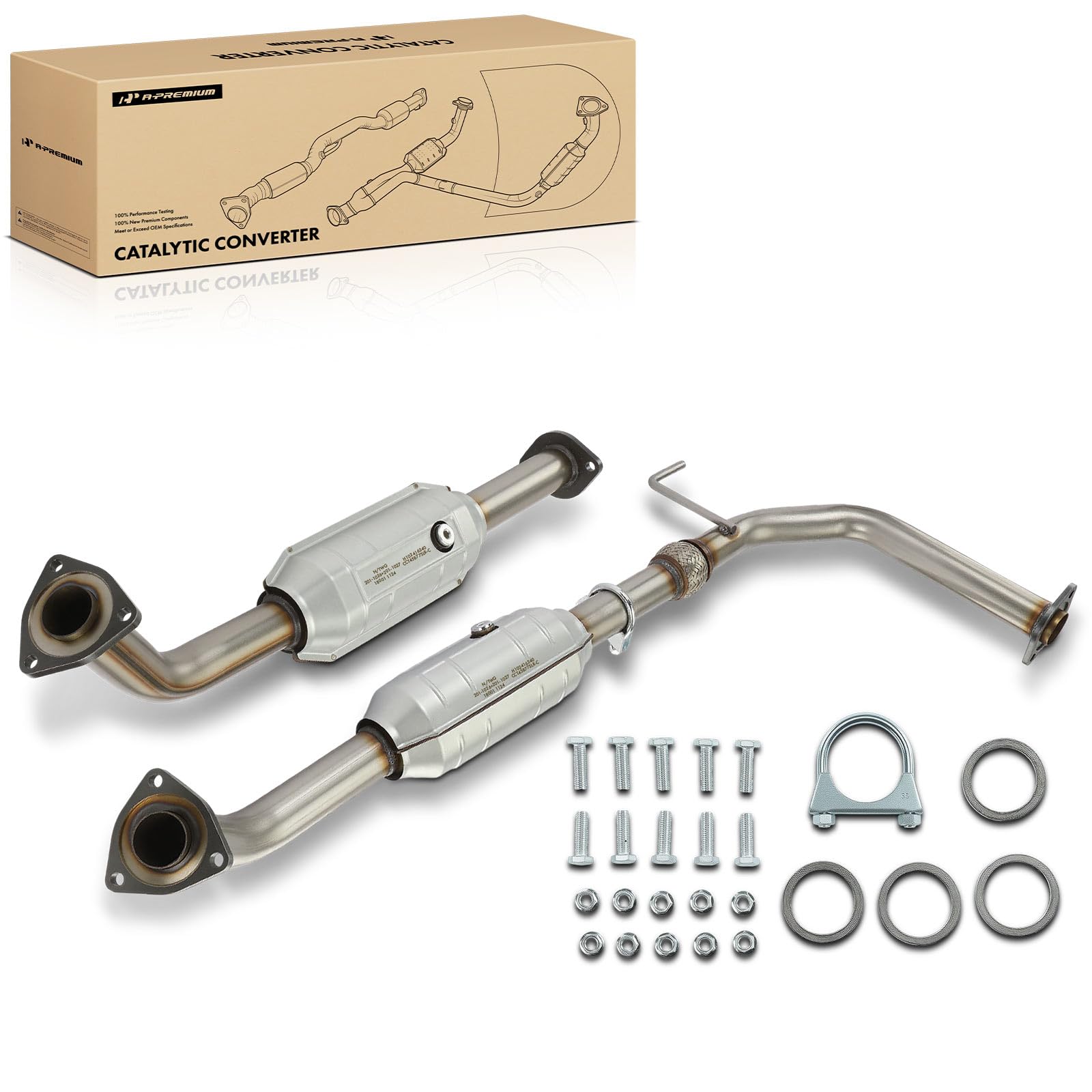 Photo 1 of A-Premium 2 PCS Left and Right Catalytic Converter Kit, E.P.A Compliant