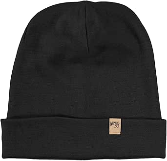 100% Merino Wool Cuff Beanie - Mens &amp; Womens Warm Winter Hat - Watch Cap - Toque