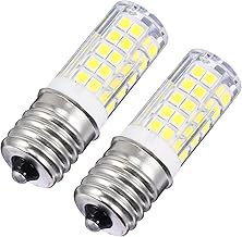 Luxshiny 2 Peças De Luz De Milho De Microondas Lâmpada De Microondas LED Lâmpada De Milho Lâmpadas LED Lâmpada De Milho LED Forno Lâmpadas De Geladeira Aparelho Lâmpada De Cerâmica Forno