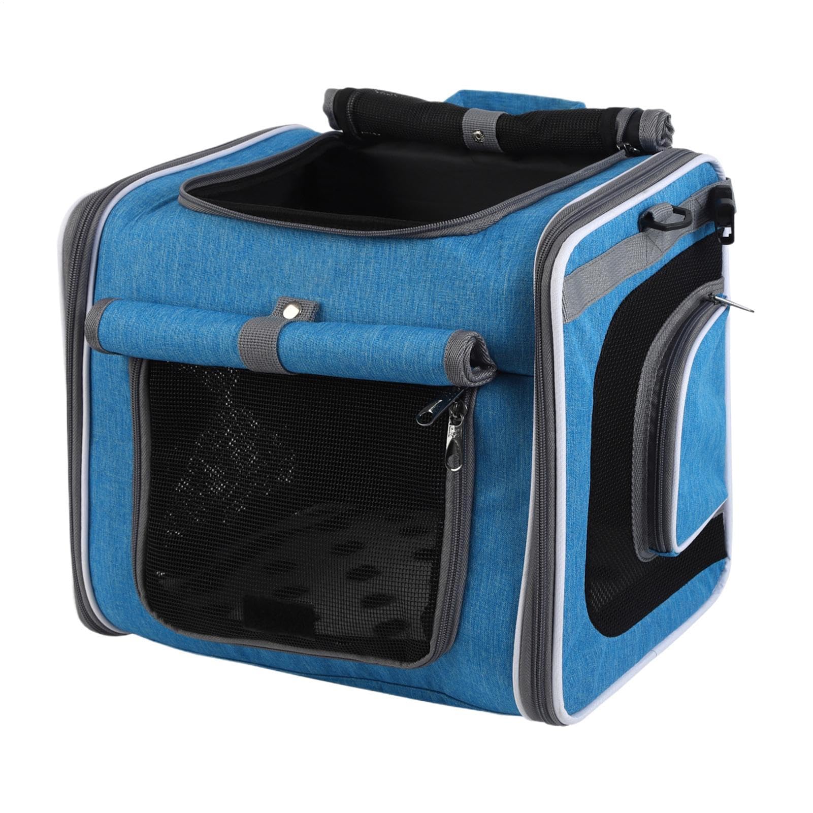 Hund Fahrradkorb Fahrrad Hundekorb Vorne | Einstellbare Tasche Rucksack Belüfteter Transportbeutel Für Transport Ausflug Radfahren Camping Wandern