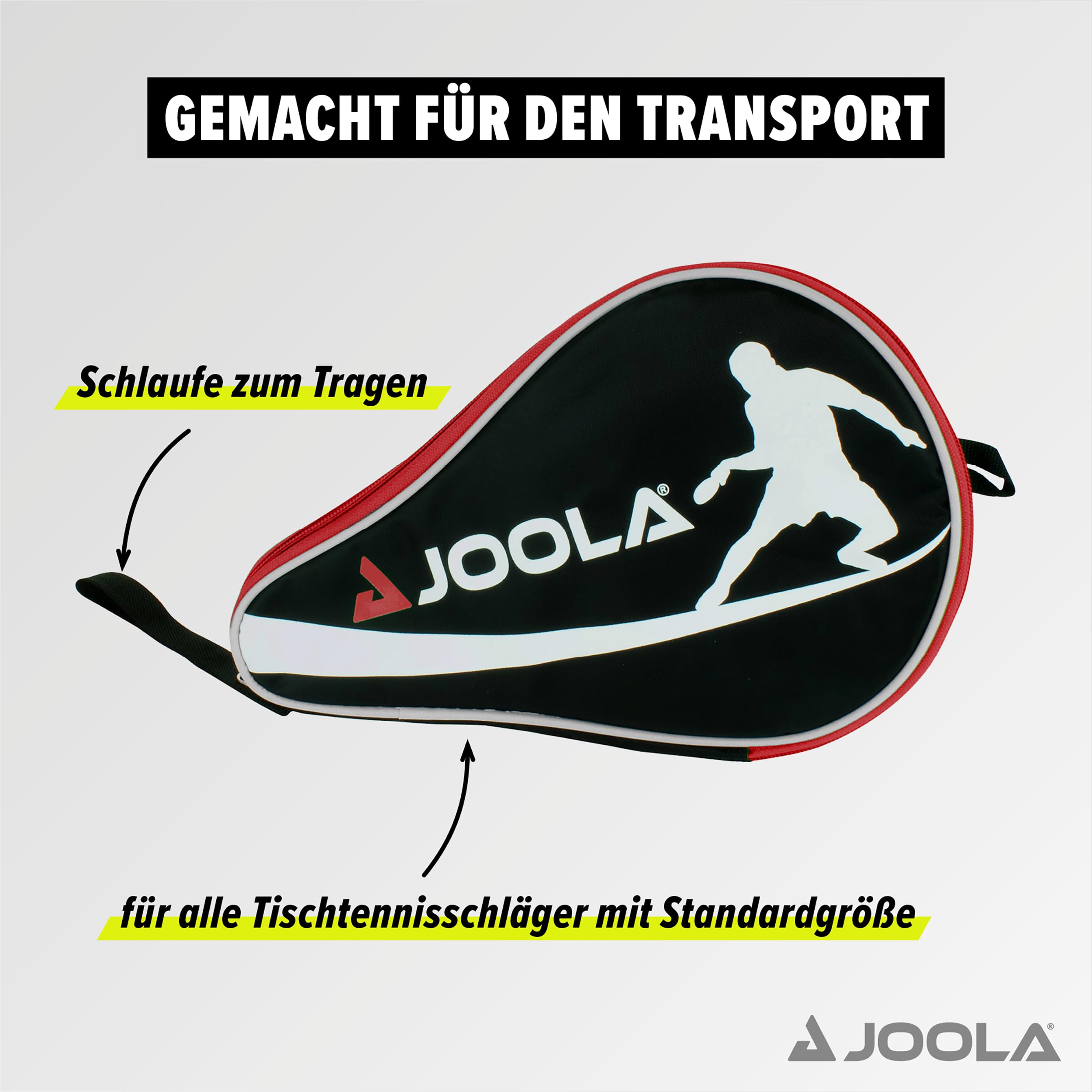 JOOLA POCKET Housse pour raquette de tennis de table