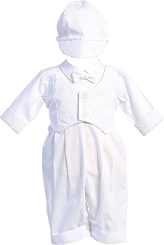 Trajes de bautismo para niños, traje de bautizo, ropa de algodón bautismal - Ropa de bautismo para niño Bebe