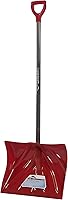 Garant NPM18KD Nordic 18-Inch Poly Blade Snow Shovel - Red | Deep Scoop for Easy Snow Removal