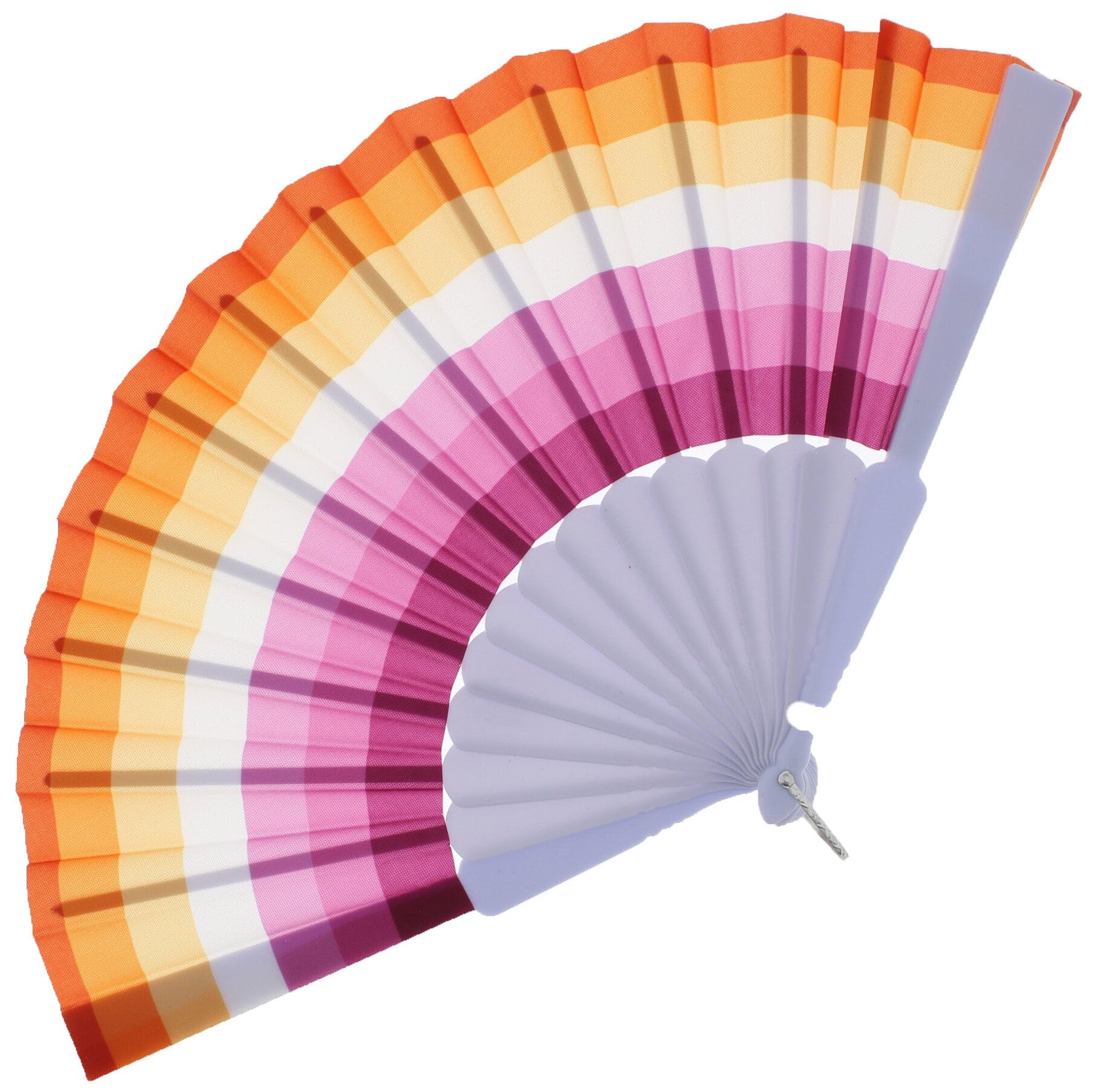 Zac's Alter Ego Unisex Sunset Lesbian Gay Pride Festival Equality Hand Fan