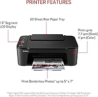 Vista 3 de Canon PIXMA TS3520 Compact Wireless All-in-One Printer, Black
