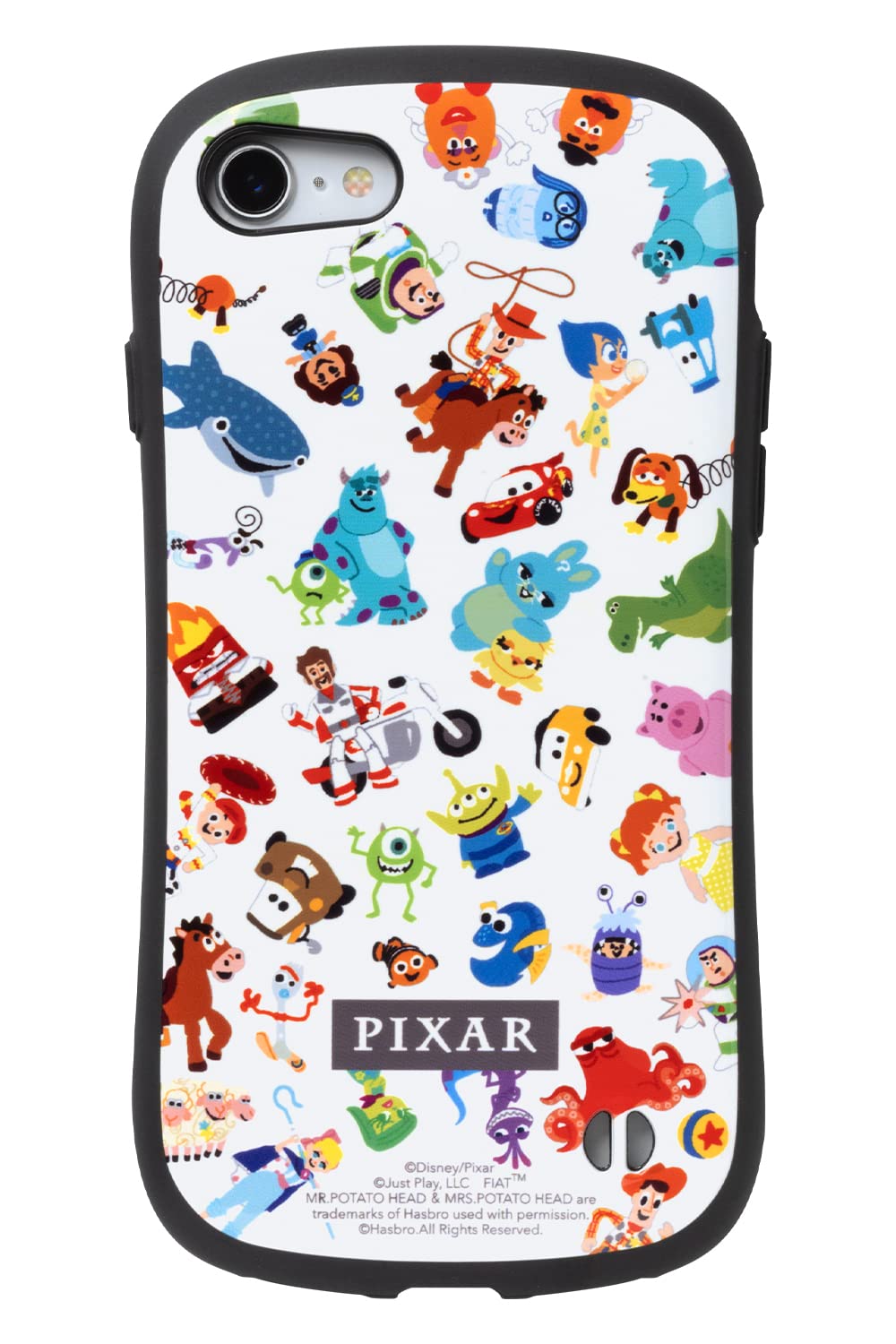 Amazon Co Jp Iface First Class ディズニー ピクサー Iphone Se 第3世代 第2世代 8 7 ケース ピクサー総柄 ホワイト 家電 カメラ