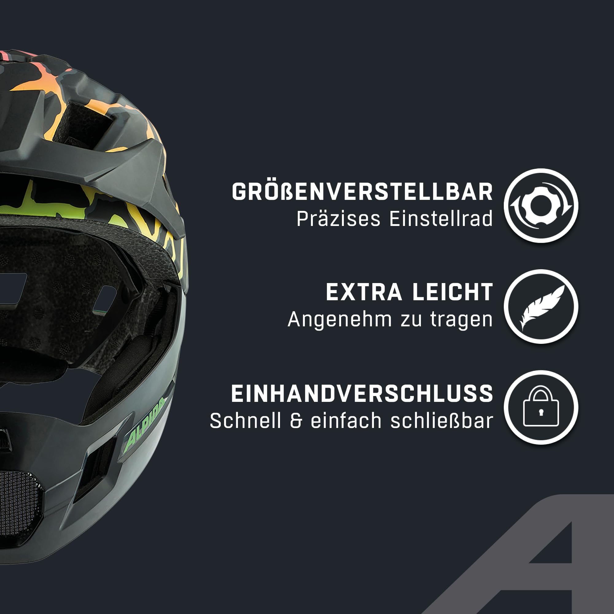 ALPINA RUPI, Casco da Bicicletta