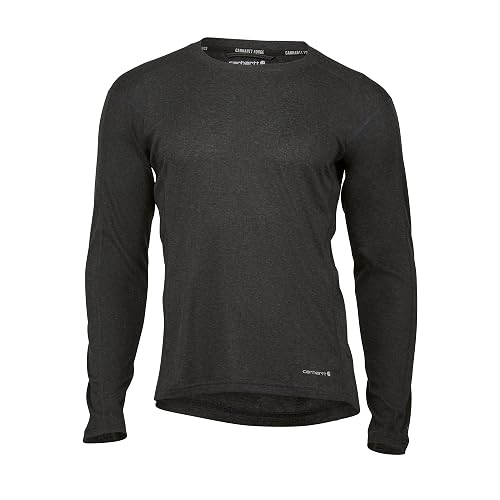Carhartt Men's Force Midweight Stretch Base Layer Crewneck