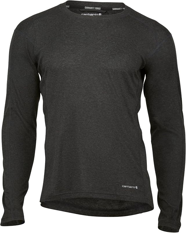 Men's Force Midweight Stretch Base Layer Crewneck
