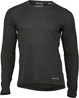Mens Force Midweight Stretch Base Layer Crewneck