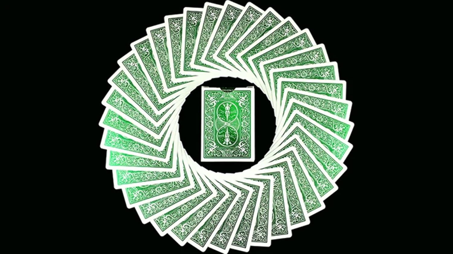 JOKARTE Bicycle MetalLuxe Emerald Playing Cards Limited Edition