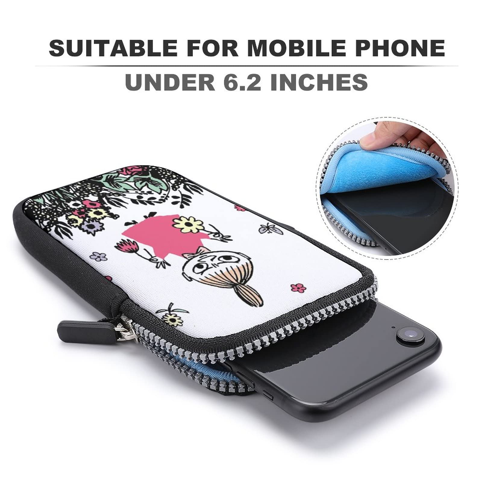 Amazon | スマホポーチ ムーミン リトルミイ スマホポシェット
