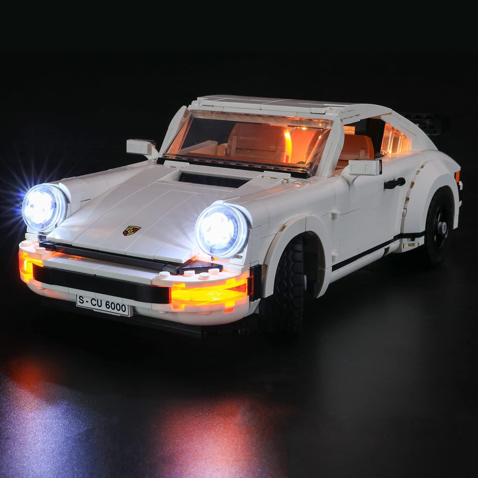 LED Light Kit for Lego - Creator Expert Porsche 911 Building Blocks Model, LED Light Set Compatible with 10295(Lego Set NOT Included)
