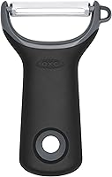 OXO Good Grips Prep Y-Peeler Silicone Handle - Sharp Rustproof Stainless Steel, Ergonomic Non-Slip Grip, Dishwasher Safe