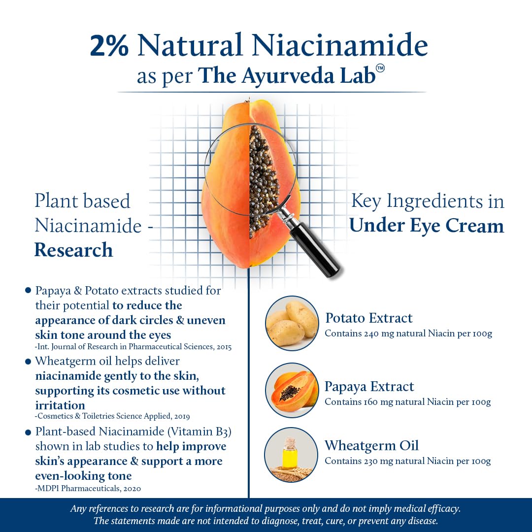 Blue Nectar Under Eye Cream for Dark Circles for Women | Papaya & Potato — Amazon image 3