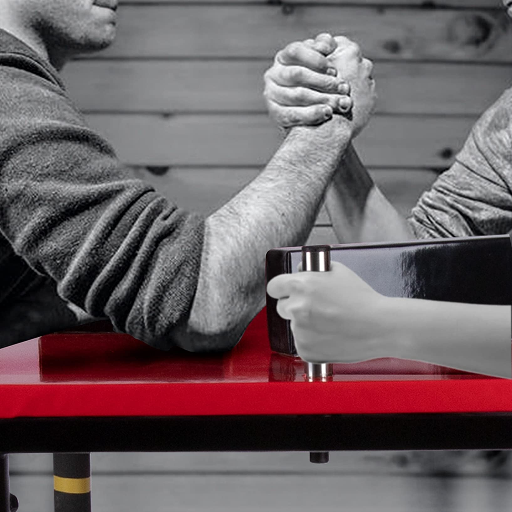 Equipo De Mesa De Lucha De Brazo Estándar, Adecuado para El Hogar O La Oficina De Entretenimiento Y Equipos De Fitness,Rojo
