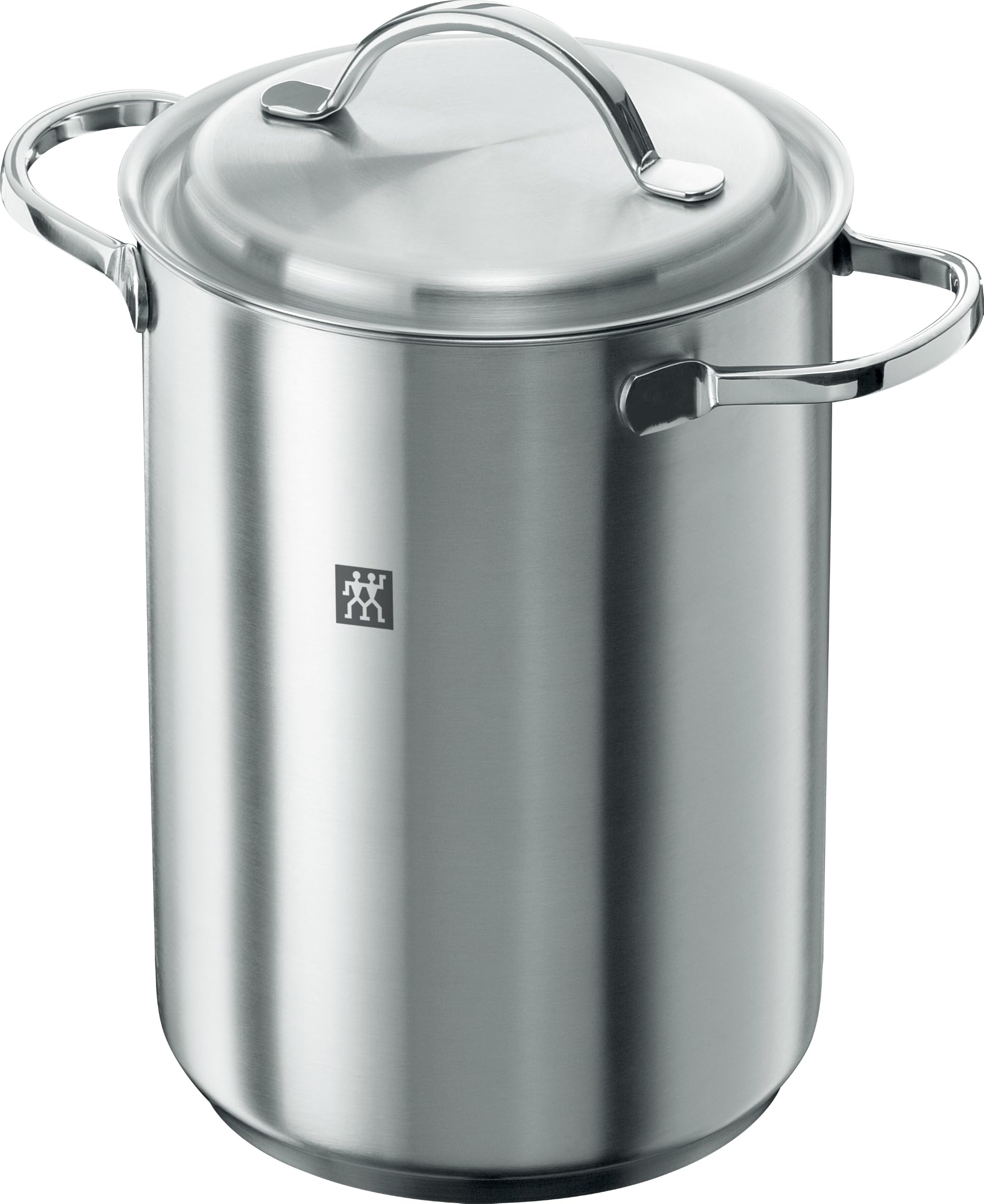 ZWILLING Twin Specials Spargeltopf, 4,5 L, 16 x 27 cm, Induktion, mit Deckel und Sieb-Einsatz, Unbeschichtet, Edelstahl, Silber