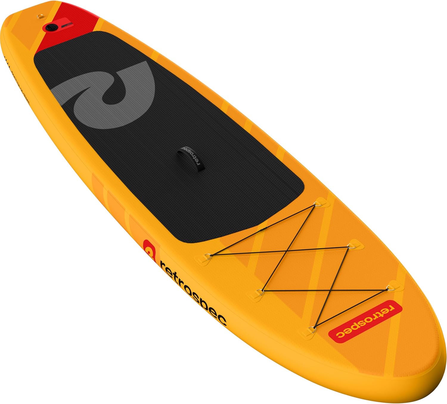 Retrospec Weekender Inflatable Stand Up Paddle Board Includes Paddle, Pump, and Accessories 10’6” Lightweight iSUP, Puncture Resistant Inflatable Paddle Board for Adults