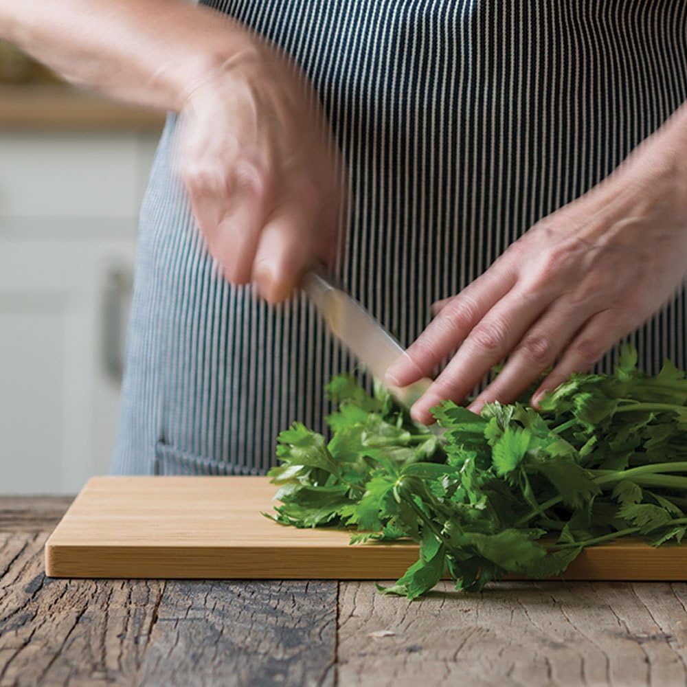 Crаzу Clеаrаnсе bambu, Undercut Bamboo Cutting & Serving Board, Food-Safe Kitchen Tool - Medium, 10 x 7