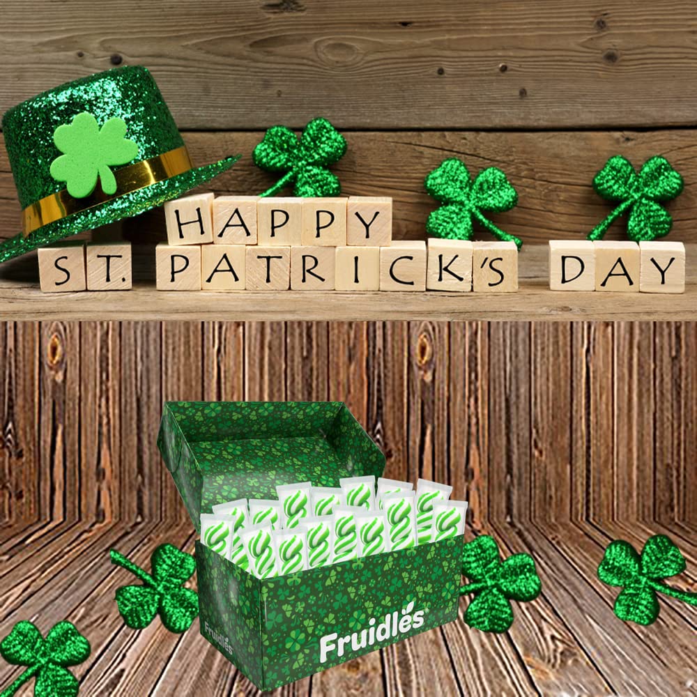 t. Patrick's Day Twist Lollipops, Party Favor Box, Individually Wrapped (12-Pack)