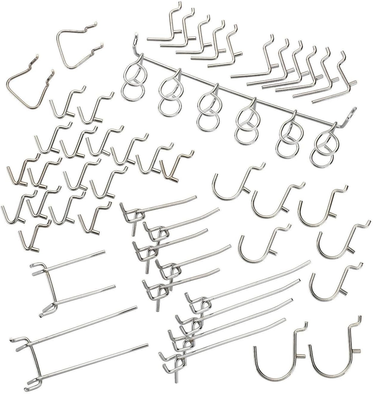 150 New Peg Board Hook Organizers Set Pegboard/Shelf Organize Your Shop