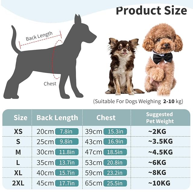Foto 3 de 6 de PETCUTE Chubasquero para Perros con Capucha,Ajustable Impermeables para Perros con Banda Reflectante,Cuatro…