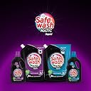 Safewash Front Load Matic Premium Liquid Detergent 1L Refill Pouch with Colour-Protect Technology | 2x Stain Removal | For All Types of Fabrics gallery image
