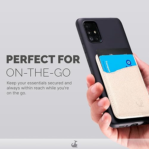 Miniatura 3 de Wallaroo - Cartera de piel prémium para teléfono celular, cartera para Android y iPhone y tarjetero para mujeres y hombres, duradera con forro