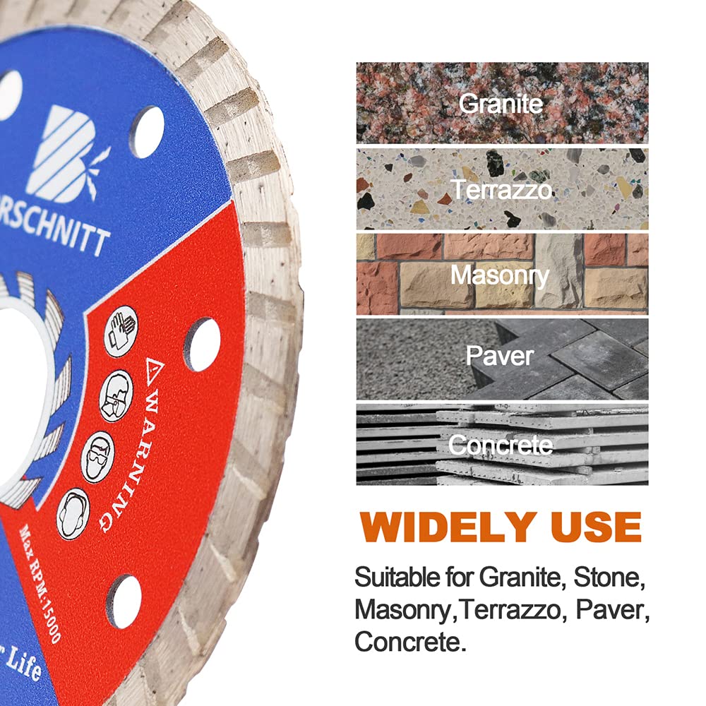 Diamond Blade Set,8pcs 4 Inch Arbor 7/8 5/8 For