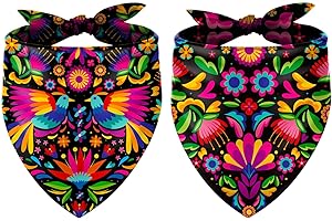 Whaline Mexican Bandana: Vibrant Fiesta Flair for Your Furry Friend