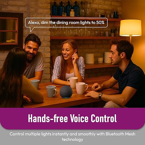 Miniatura 2 de Bombillas Alexa equivalentes a 150 W, las bombillas inteligentes funcionan directamente con Alexa, sintonizables de blanco cálido a frío, bombilla