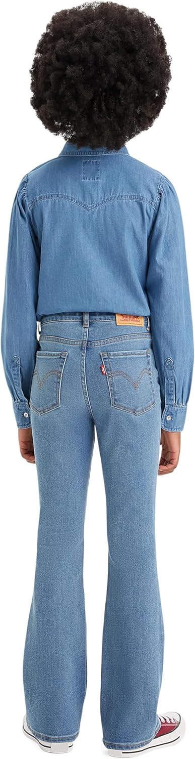 Levi's Girls' Flare Jeans - Image 8