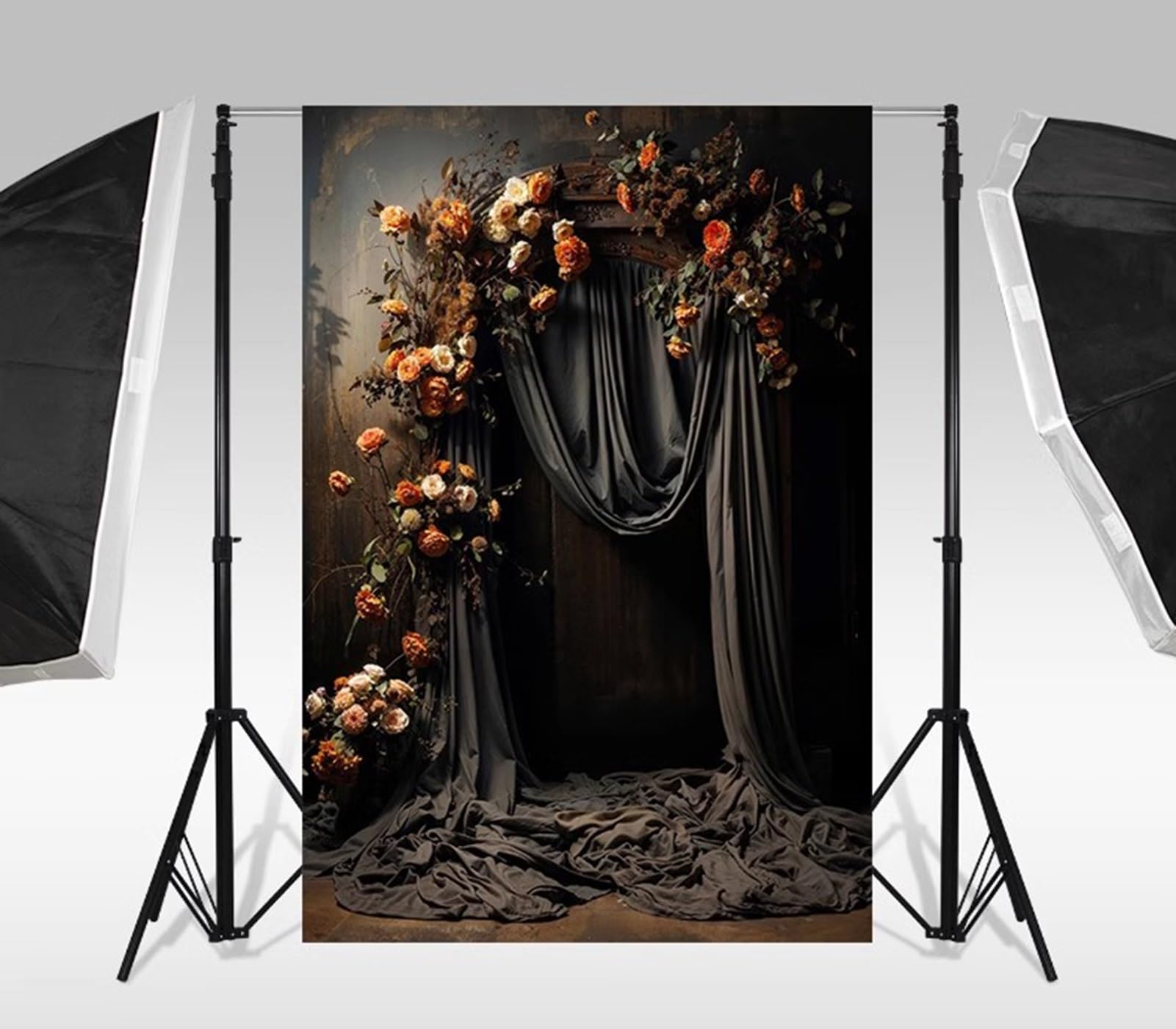 Tło do studia fotograficznego Studio fotograficzne Photo Tła Retro Zmywalne Wideo Studio Portretowe Sesja zdjęciowa(8.2 * 9.8FT)