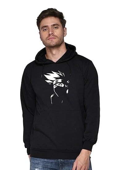 Unisex Printed Hoodie :Kakashi