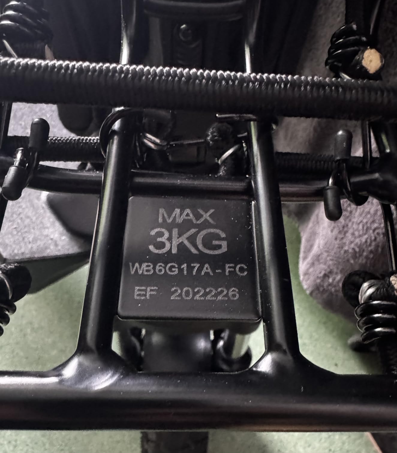 XLC Carrier LR-F03 mounted on a bicycle