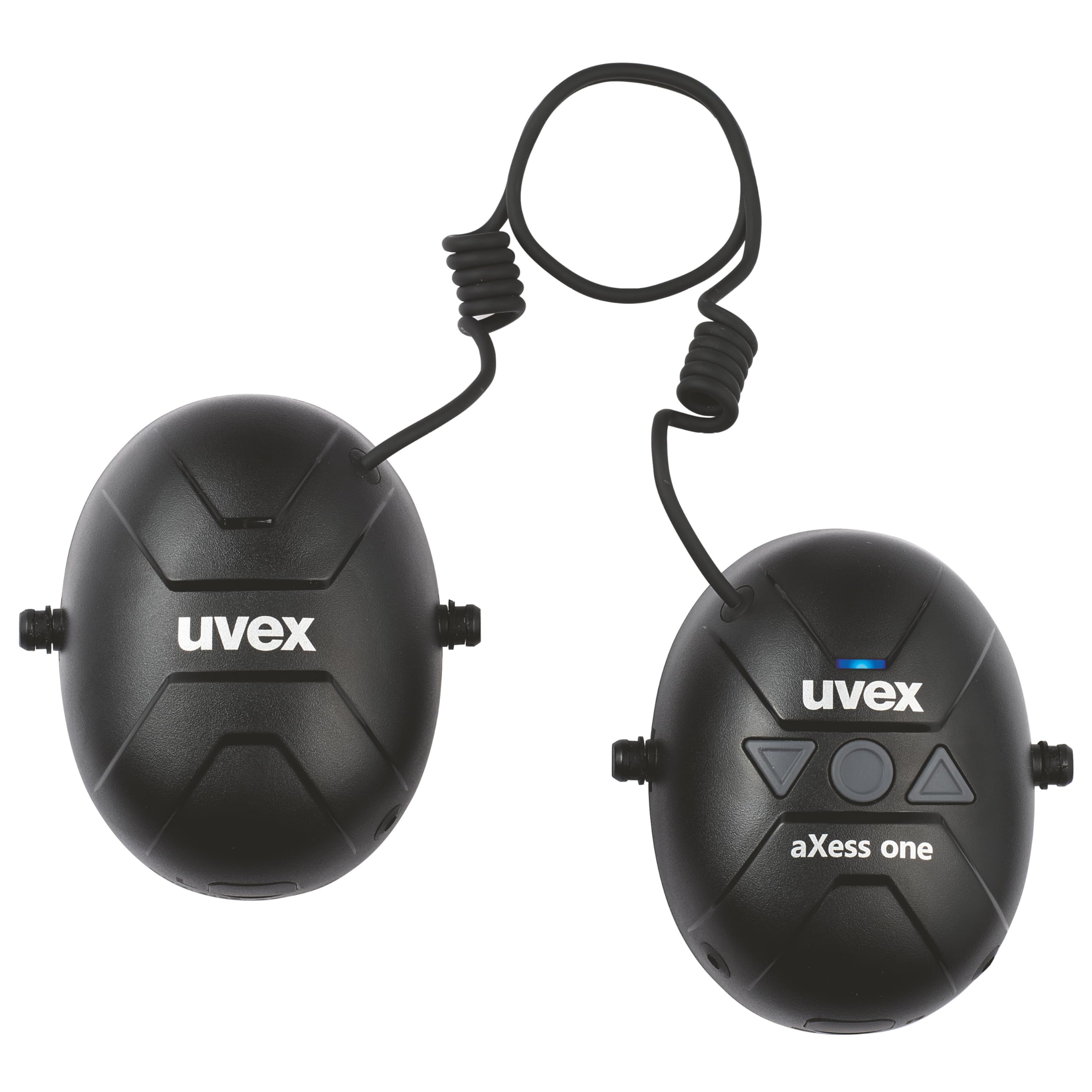 uvex Axess One Helmkapsel Basiseinheit Protección auditiva, Negro, Talla única Unisex Adulto