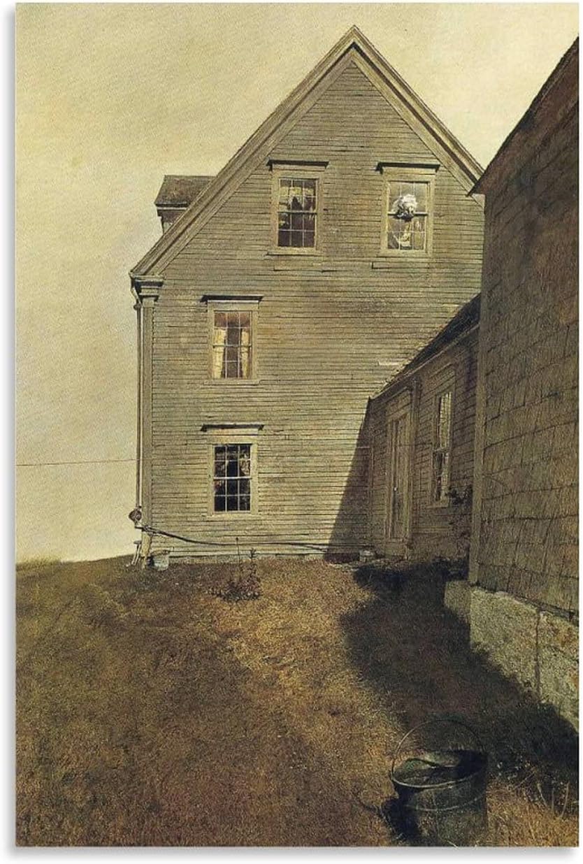 Amazon.co.jp: ウェザーサイド アンドリュー・ワイエスのポスターと