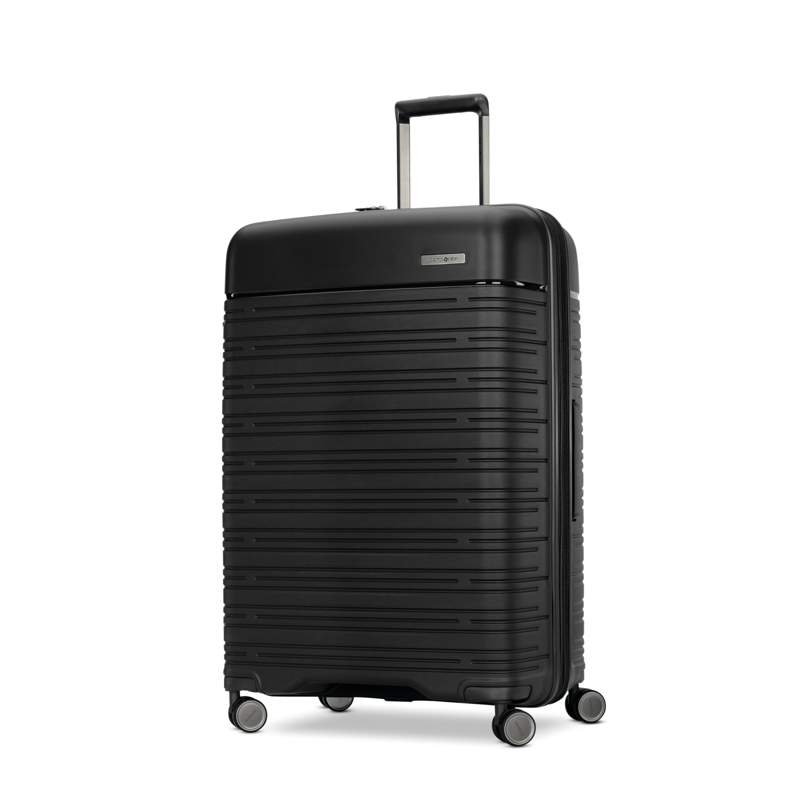 Samsonite Elevation Plus - Large Hardside Luggage - Scratch Resistant Polypropylene Shell RightHeight Adjustable Handle Integrated AirTag Holder