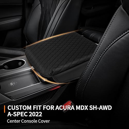 Miniatura 54 de Ajuste personalizado para funda de consola central Ford F150 2015-2020, 2017-2022 F250 F350 F450, 2018-2024 Ford Expedition Protector de funda