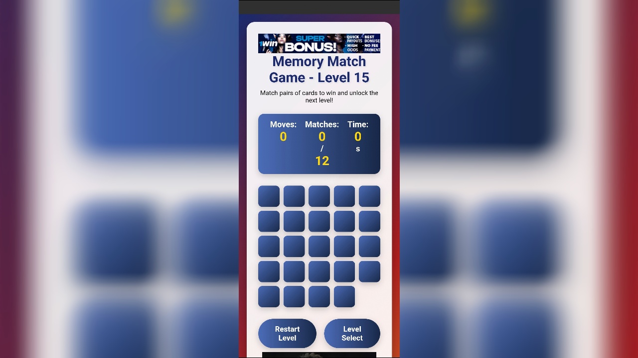 Memory Mathc App Memory Match Game - App on the Amazon Appstore