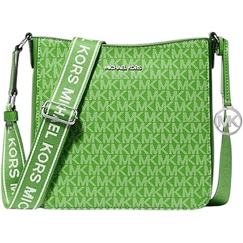 Michael Kors Jet Set Travel Small Signature Logo Messenger Bag