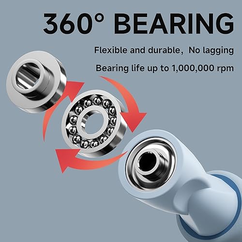 Miniatura 2 de OVICX Cuerdas de saltar para fitness para mujeres, hombres y niños, cuerdas de saltar ajustables sin enredos para entrenamiento con rodamientos de