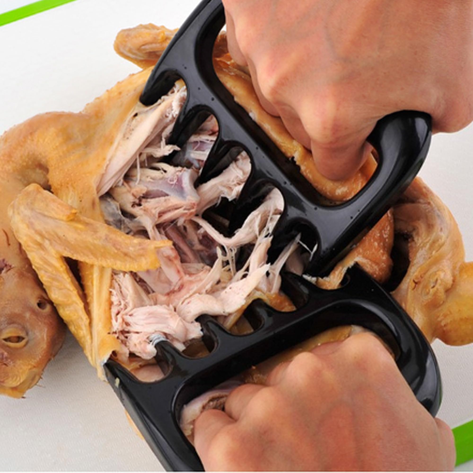 Set di 2 pezzi di carne artigli, carne forchette, orsi per polled pork, barbecue, artigli originali di trituratore di orsi, carne perfettamente triturata