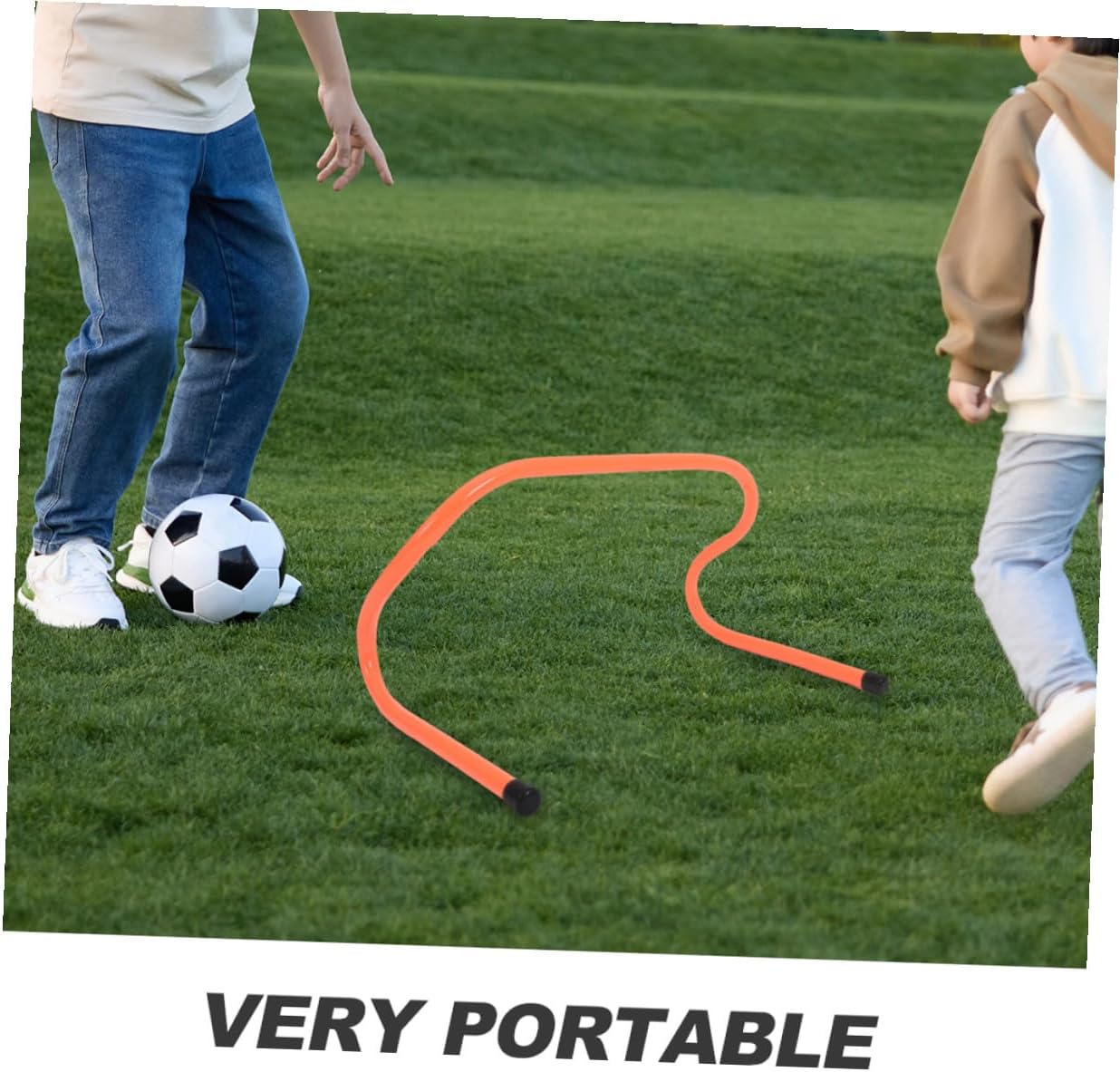 Cabilock 4pcs Agility Training Hurdles 15cm Plastic Speed Hurdles for Soccer Football Track Practice Sports Conditioning Equipment