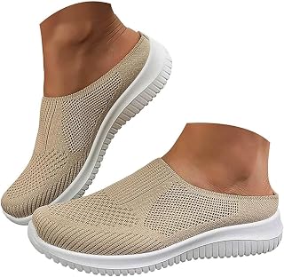 Generic Orthopedic Sneakers Slippers Womens Fashion Walking Shoes Closed Toe Breathable Comfort Casual Slip On Lightweight Shoe