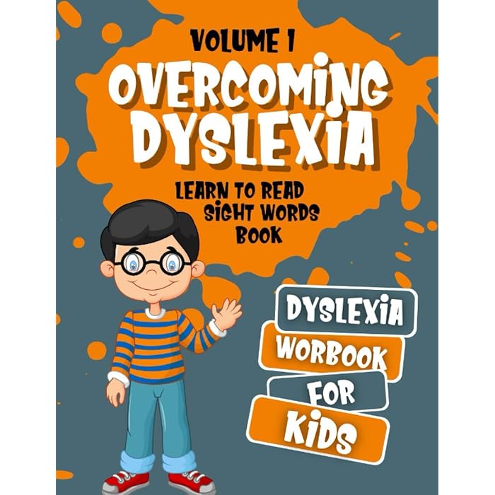 Buy Dyslexia Learn to Read Sight Words Book Dyslexia