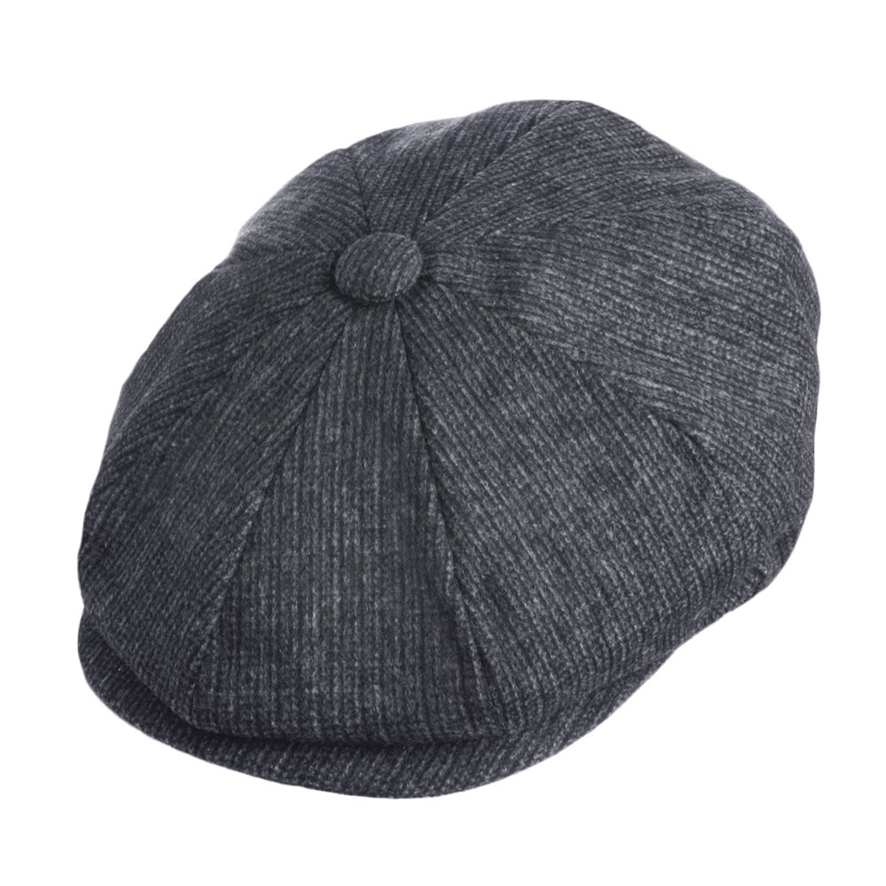 Jaxon & James Union Newsboy Cap - Charcoal - Large