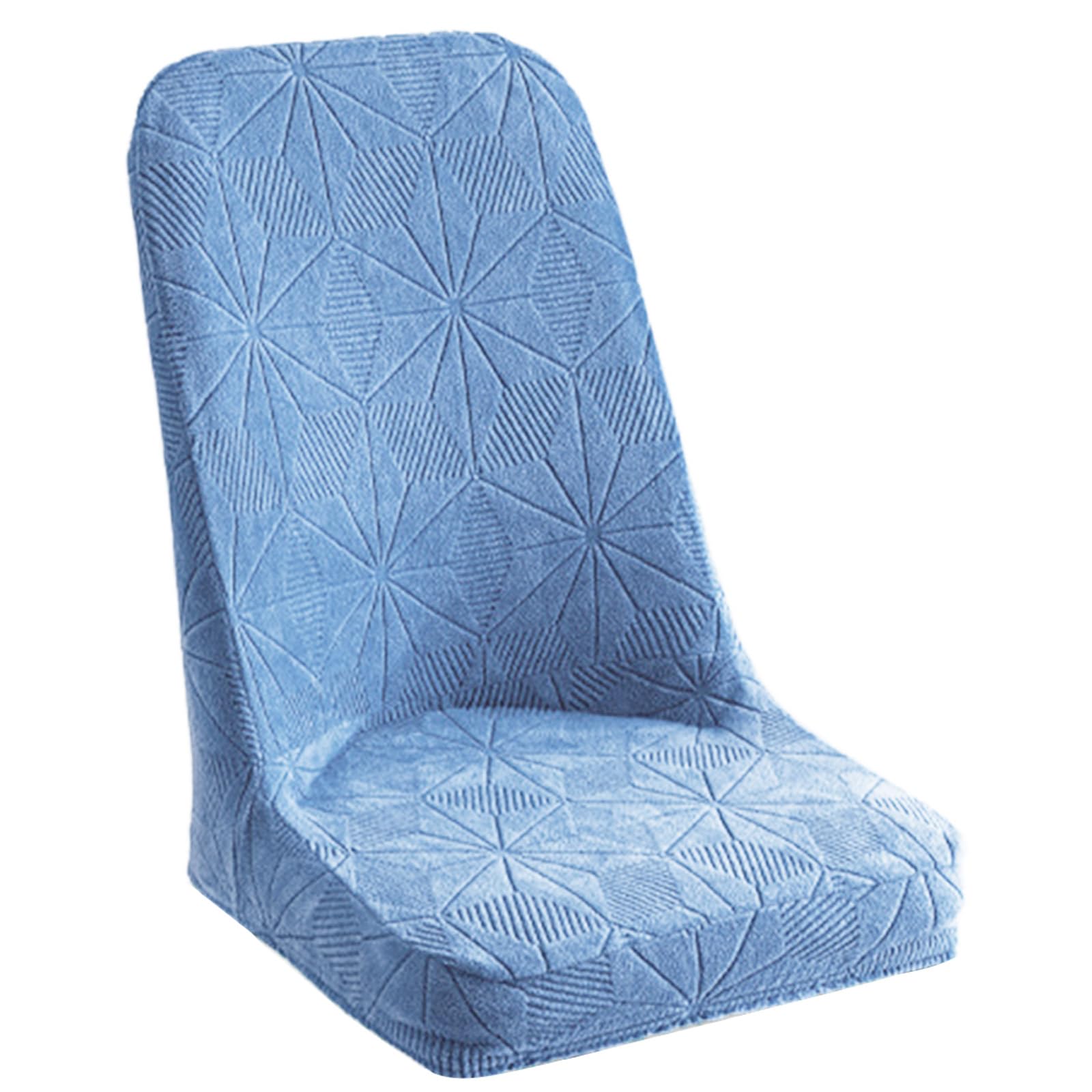Carotoe Lake Blue Chair Cover For Dining Room Chair Slipcover Kitchen Wedding Hotel Banquet Decoration Seat Protector Wedding Covers