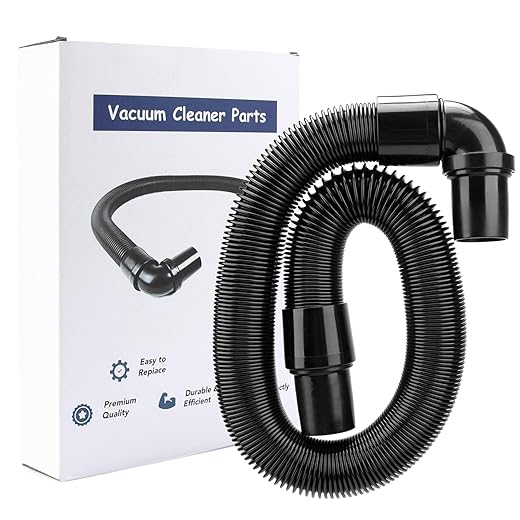 103048 Backpack Vacuum Hose Replacement for ProTeam Vacuum Parts 107648 Static-Dissipating Hose With 1-1/2-inch Cuffs fits ProTeam Super Coach Mode 6 and other Replacement Backpack Vacuum Hoses Part